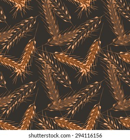 Ears seamless pattern