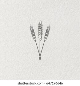 Ears of Wheat icon. vector illustration
