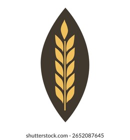 ears of wheat vector illustration