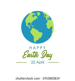 eart day theme: blue and green earth images can be applied to t-shirts, bags, and other printing as well as for graphic design