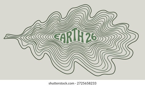 Earth 26 Mapa de contorno abstrato Ambiente Ecologia Ondulação Vetor