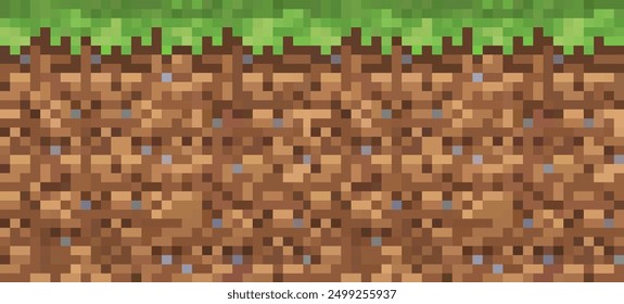 Earth 8bit, vector illutration, for games, vector illustration, 10EPS