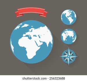 Earth abstract illustration