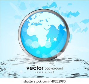 Earth business background