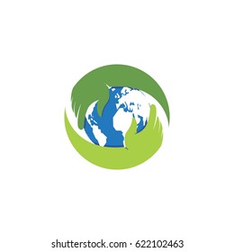 earth care logo design