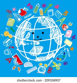 Earth children wrote