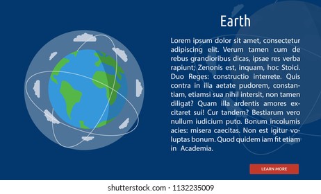 Earth Conceptual Banner