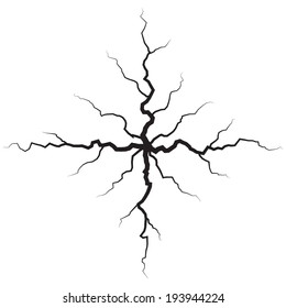 Earth Crack vector