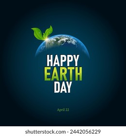 Earth Day is an annual event celebrated worldwide on April 22nd to demonstrate support for environmental protection.