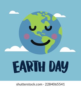 Earth Day, April 22, graphic illustration banner. Earth Day vector illustration. eps-vector. Illustration of the planet earth.
