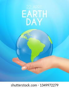Earth Day Background Aprill,22. Vector Illustration EPS10