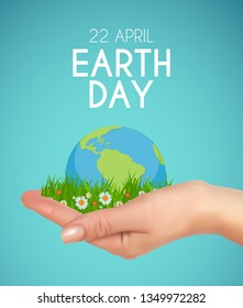Earth Day Background Aprill,22. Vector Illustration EPS10