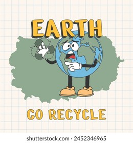 earth day design poster, save our earth