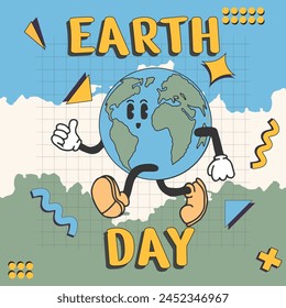 earth day design poster, save our earth