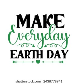 Earth Day Design, t-shirt, typography, vector, Retro, sublimation design,  svg