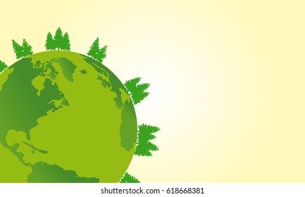 Earth day design vector art