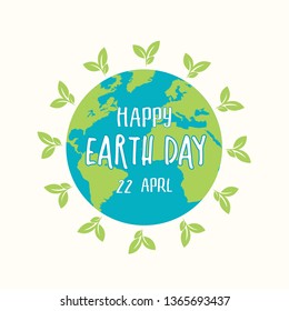 Earth Day. Eco friendly concept