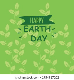 Earth Day. Eco friendly concept. Vector illustration. Earth day concept. World environment day background. Save the earth. Happy Earth Day Poster or Banner Background. Stop Corona Virus