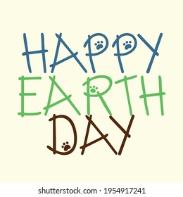 Earth Day. Eco friendly concept. Vector illustration. Earth day concept. World environment day background. Save the earth. Happy Earth Day Poster or Banner Background. Stop Corona Virus
