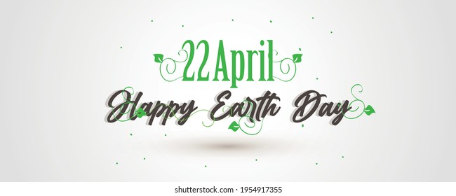 Earth Day. Eco friendly concept. Vector illustration. Earth day concept. World environment day background. Save the earth. Happy Earth Day Poster or Banner Background. Stop Corona Virus