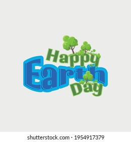 Earth Day. Eco friendly concept. Vector illustration. Earth day concept. World environment day background. Save the earth. Happy Earth Day Poster or Banner Background. Stop Corona Virus