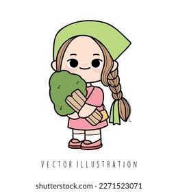 earth day, ecology concept cartoon vector illustration