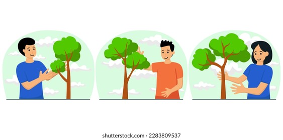 Earth Day Flat Bundle Illustration