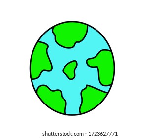 Earth Day  Earth day flat concept  Save the earth. Green day. vector ilsutration