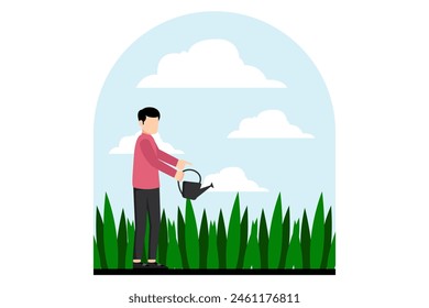 Earth Day Flat Design Illustration
