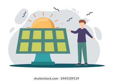 Earth Day Flat Illustration Design