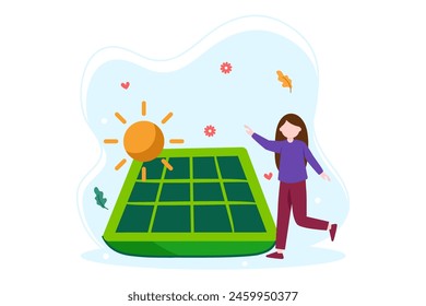 Earth Day Flat Illustration Design