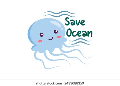 Earth Day Flat Sticker Design