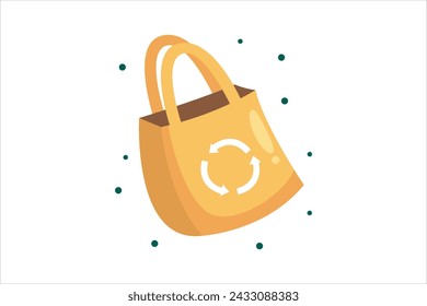 Earth Day Flat Sticker Design