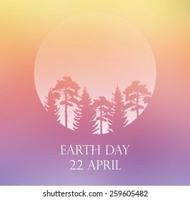 Earth day gradient design