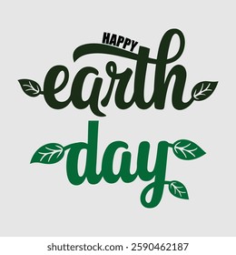 Earth Day Graphic for Digital and Physical Celebrations