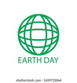EARTH DAY GREEN LOGO DESIGN