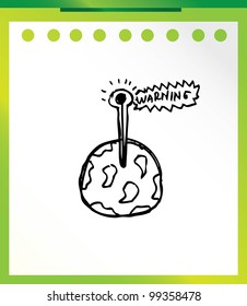 earth day hand drawn - vector illustration