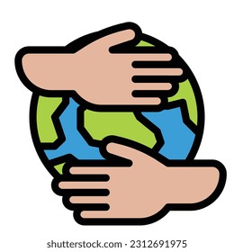 earth day icon , save world , earth eco
