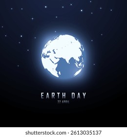 Earth day illustration. World environment and earth day concept. International Mother Earth Day. Ecology and environmental protection.