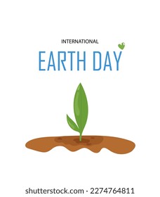 Earth Day. International Mother Earth Day. Ecological problems and environmental protection. Caring for nature.