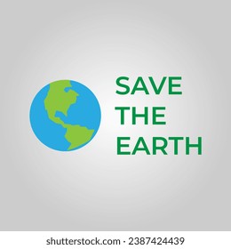 Earth Day. International Mother Earth Day Flat vector illustration.