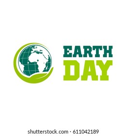 Earth Day Logo Element Designs Stock Vector (Royalty Free) 611042189 ...