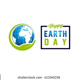 EARTH DAY logo and element designs. 