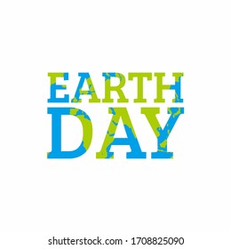 Earth Day Logo vector, Earth day logo illustration