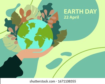 Earth day poster 22 april