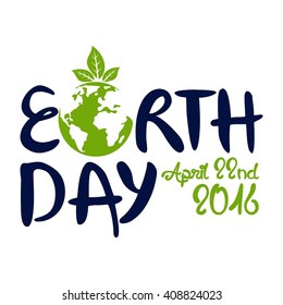 Earth day Poster Template
