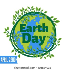 Earth day Poster Template
