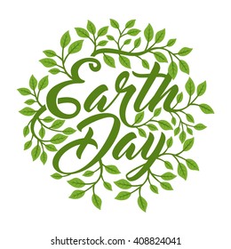 Earth day Poster Template
