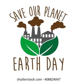 Earth day Poster Template
