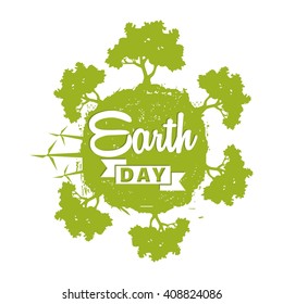 Earth day Poster Template
